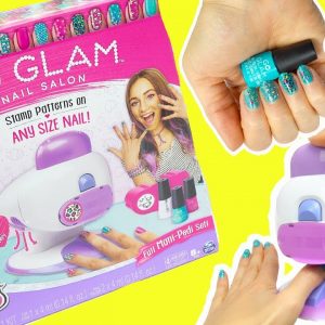 Cool Maker Go Glam Nail Salon Unboxing! DIY Girls Nails at Home (Stamp, Art, and Polish)