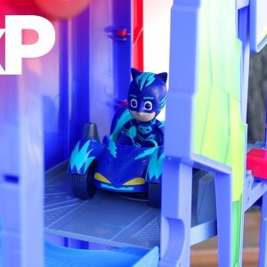 Kids can save the day with the PJ Masks Transforming 2 in 1 Mobile HQ! | A Toy Insider Play by Play