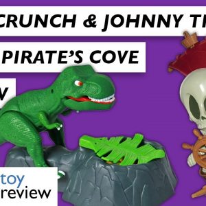 Dino Crunch and Johnny The Skull Pirate's Cove from Goliath Games