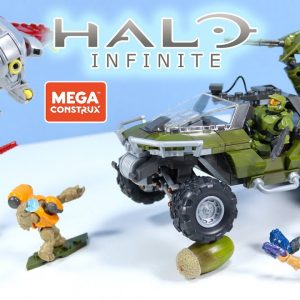 Halo Infinite MEGA Construx Warthog Banshee and Mystery Figure Packs!