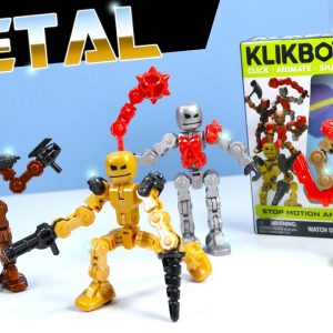 KlikBot Metal Warp Bash Thrash and Blaze! Zing Toy Review Stikbot