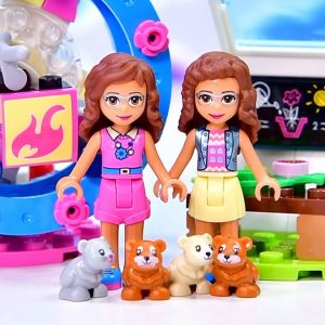 The amazing saga of two Olivias and too many hamsters - Lego Friends build & review