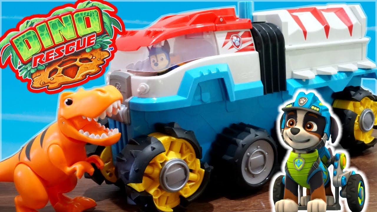 paw patrol dino rescue soft toy