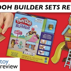 Play-Doh Builder Ice Cream Stand Kit and Treehouse Kit from Hasbro