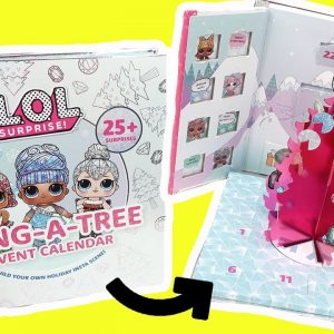 LOL Surprise Bling-A-Tree Advent Calendar Unboxing (2020) Kids Decoration + Dolls