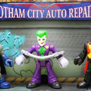 Batman And Robin Capture The Joker ! NEW DC Super Friends Imaginext Pop Up Gotham City Playset