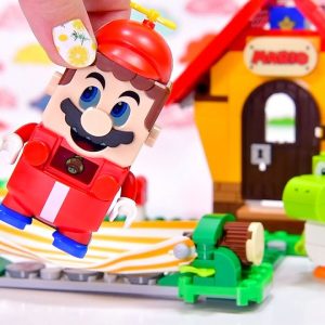 It's Lego Mario time (again)! I'm still quite clueless, but hey, let's build Mario's House
