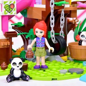 Another jungle set with an exclusive panda ???? - Lego Friends Panda Jungle Treehouse build & review