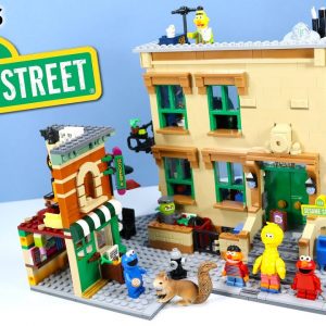 LEGO Ideas Sesame Street Speed Build Review 2020