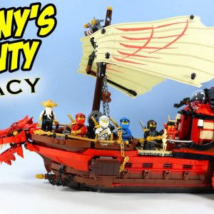 LEGO Ninjago Legacy Destiny's Bounty Speed Build Review 2020