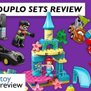 LEGO Duplo Cars Lightning McQueen's Race Day, Ariel's Undersea Castle, & Batman Batcave from LEGO