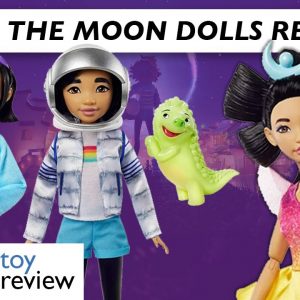 Over the Moon Dolls from Mattel | Netflix Jr movie toys! |  Fei Fei, Bungee, Chang'e & Goby