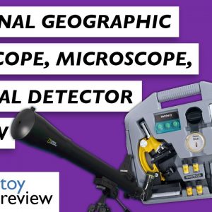 National Geographic Telescope, Microscope, and Metal Detector from Explore Scientific