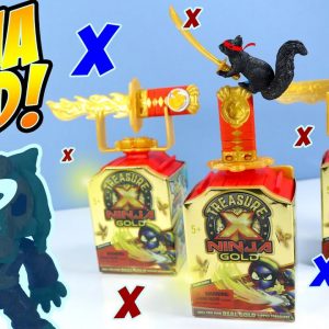 Treasure X Ninja Gold Series 6 Swords & Hunters Review Moose