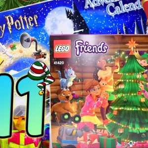 It’s day 11! What do the next door(s) hold in the Lego Friends & Harry Potter Advent Calendars?