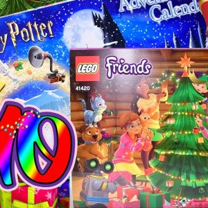 Opening Door 10 on the Lego Friends & Harry Potter Advent Calendars 2020 - Build & Review