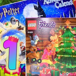 It's the countdown to Christmas, finally! Door 1 of Lego Friends & Harry Potter Advent Calendars
