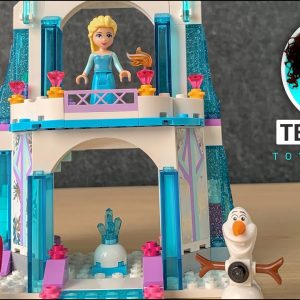 LEGO Disney Princess Elsa's Sparkling Ice Castle - Frozen - TechGirl Toy Reviews.