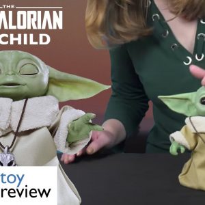 Star Wars The Mandalorian The Child Animatronic | In-depth look and key features on baby yoda /Grogu