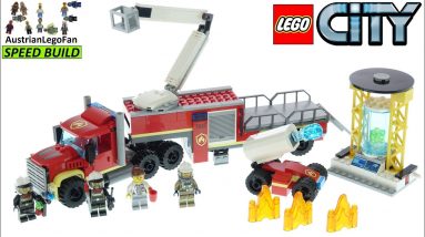 LEGO City Fire Command Unit - LEGO 60282 Speed Build