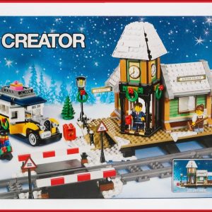 LEGO Creator 10259 Winter Village Station Speed Build Review