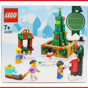 LEGO Seasona 40263 Christmas Town Square Speed Build