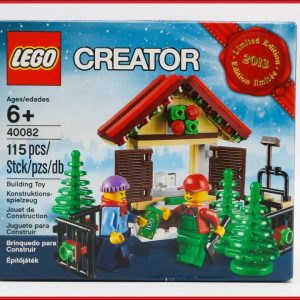 LEGO Seasonal 40082 Christmas Tree Stand Speed Build Review