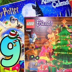 Time to open door(s) 9! Opening Lego Friends & Harry Potter Advent Calendars - Build & Review