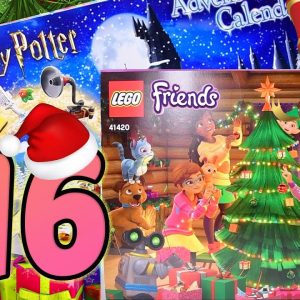 Opening door 16 of the Lego Friends & Harry Potter Advent Calendars 2020