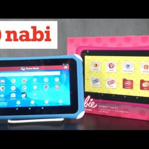 Hot Wheels, American Girl & Barbie nabi Tablet & Fisher-Price Learning Tablet from Mattel