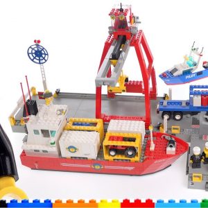 LEGO Launch & Load Seaport 6542 review! A classic Town set from 1991