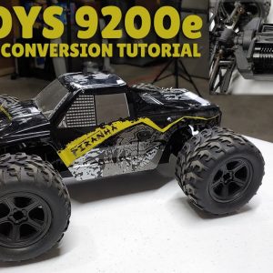 PXTOYS/ENOZE/DEERC 9200e Piranha Brushless Conversion Tutorial