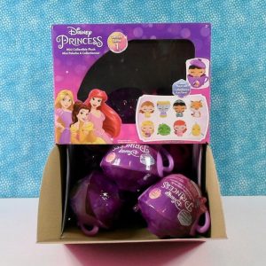 Disney Princess Series 1 Mini Collectible Plush Teacup Collection Unboxing Review | PSToyReviews