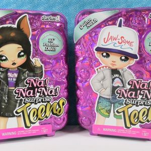 Na Na Na Surprise Teens Rebel Dare Quinn Nash Doll Unboxing | PSToyReviews