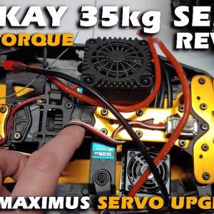 ZOSKAY 35kg Servo Review | DHK Maximus Steering Servo Uprade
