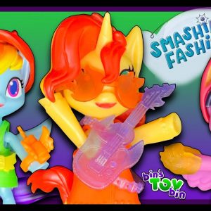 Smashin' Fashion My Little Ponies! Princess Twilight Sparkle, Sunset Shimmer and Rainbow Dash!