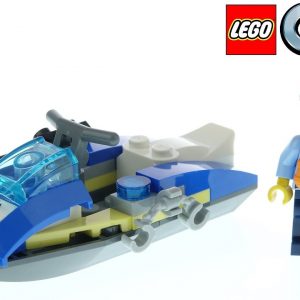 Lego City 30567 Police Water Scooter - Lego Speed Build Review