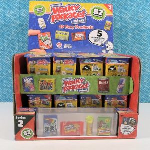 Official Wacky Packages Series 2 Blind Box Miniature Unboxing Review | PSToyReviews