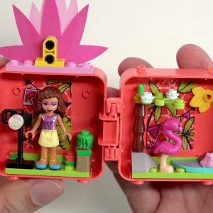 LEGO Friends Olivia's Flamingo Cube 41662 unboxing, build, & thoughts (raw, unedited!)