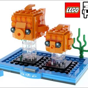 Lego Brickheadz Pets 40442 Goldfish – Lego Speed Build Review