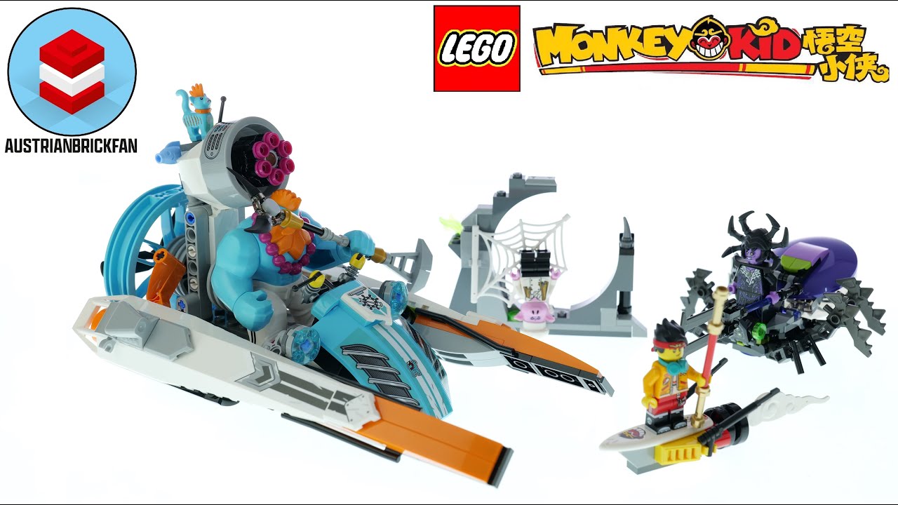 lego monkie kid sandy's speedboat