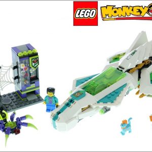 Lego Monkie Kid 80020 White Dragon Horse Jet - Lego Speed Build Review