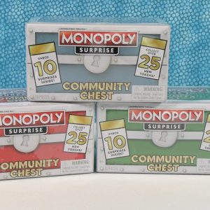Monopoly Surprise Community Chest Blind Box Token Unboxing | PSToyReviews