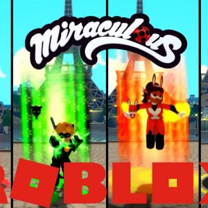 All Transformations - Miraculous RP Quests of Ladybug and Cat Noir Roblox Game