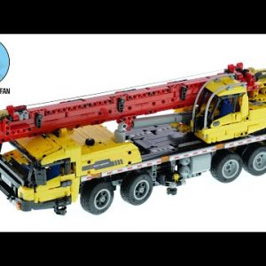 CaDA Technic Mobile Crane Truck Speed Build CaDA c61081W