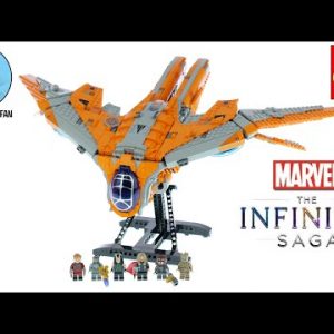 LEGO Marvel 76193 The Guardians Ship - Lego Speed Build Review