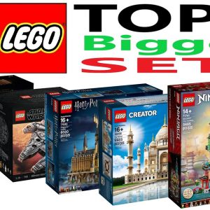 Top 5 Biggest LEGO Sets of all Time - Lego Speed Build Review