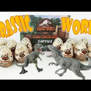 Jurassic World Camp Cretaceous Captivz Surprise Egg