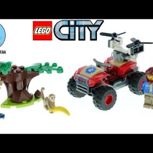 Lego City 60300 Wildlife Rescue ATV – LEGO Speed Build Review