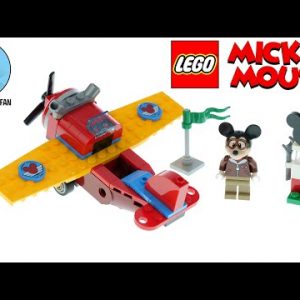 LEGO Disney 10772 Mickey Mouse Propeller Plane - LEGO Speed Build Review